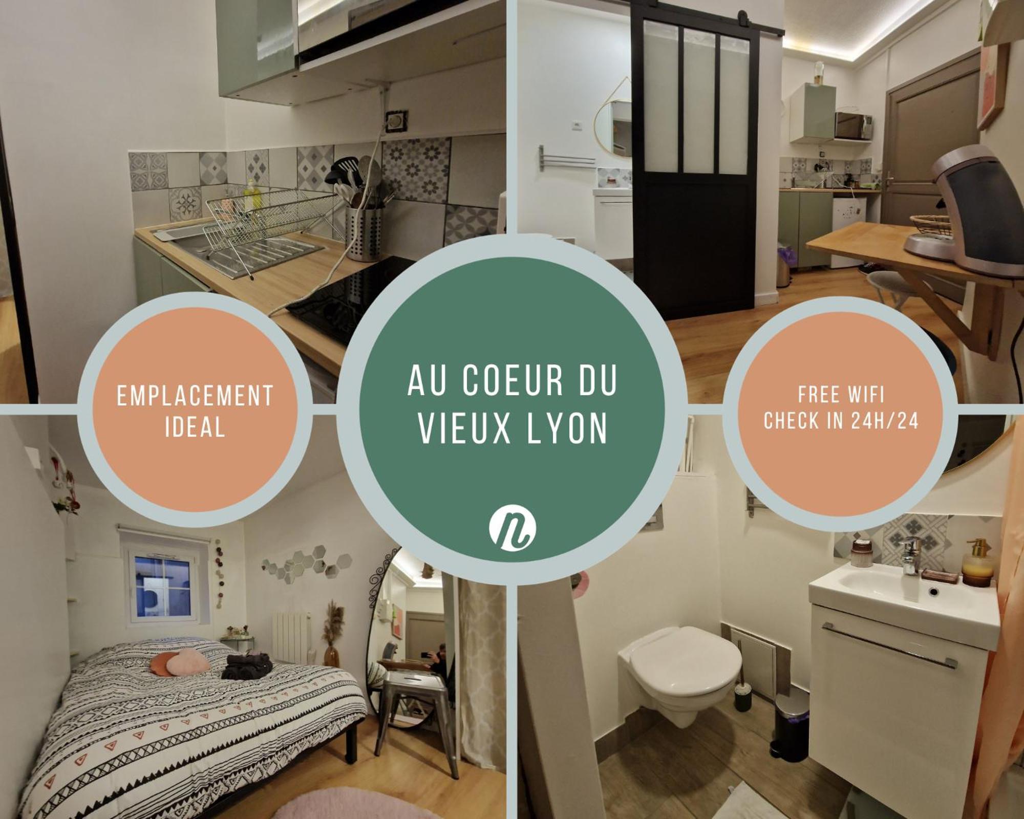 Appartement Studio Cosy - Coeur Du Vieux Lyon Extérieur photo